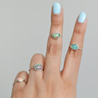 Natural Opal Ring - Ethiopian Opal Promise Ring