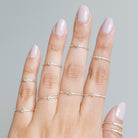 Natural Opal Ring, Tiny Opal Ring