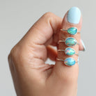 Natural Opal Ring - Ethiopian Opal Promise Ring