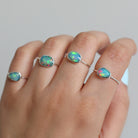 Natural Opal Ring - Ethiopian Opal Promise Ring