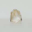 Pink Moonstone Ring, Moonstone Crystal Ring