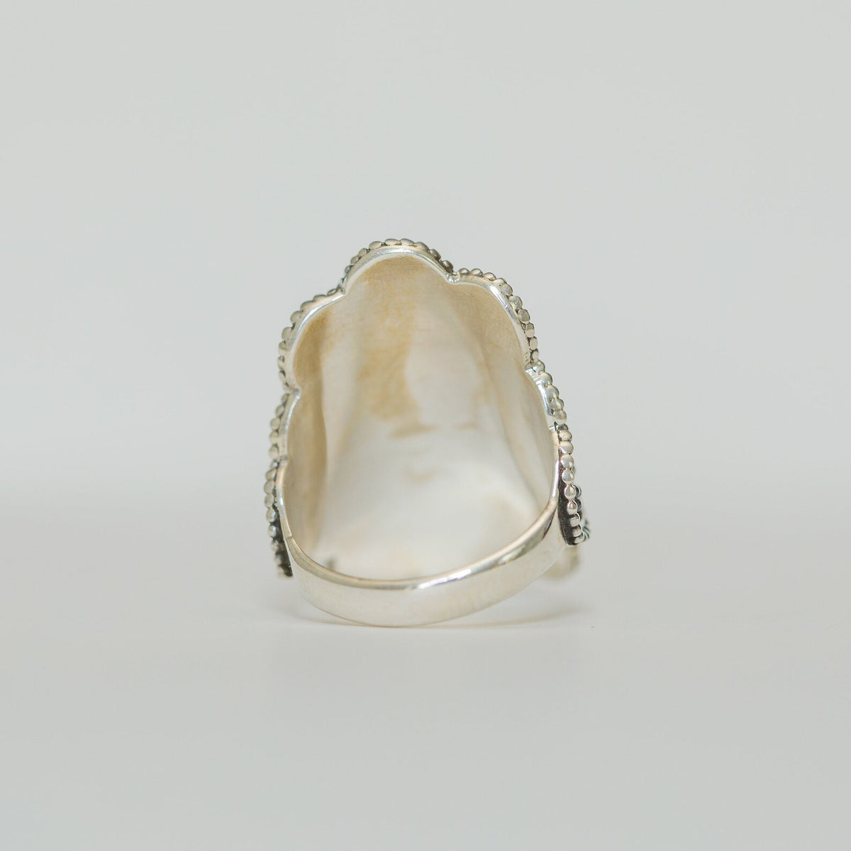 Pink Moonstone Ring, Moonstone Crystal Ring