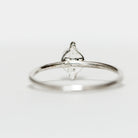 Cute Labradorite Ring, Silver Dot Ring
