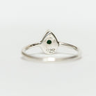 Pear Larimar Sterling Silver Ring