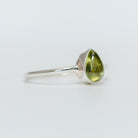 Peridot Birthstone Ring, Meditation Ring