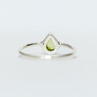 Peridot Birthstone Ring, Meditation Ring