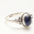Lapis Lazuli Ring, Navy Blue Ring