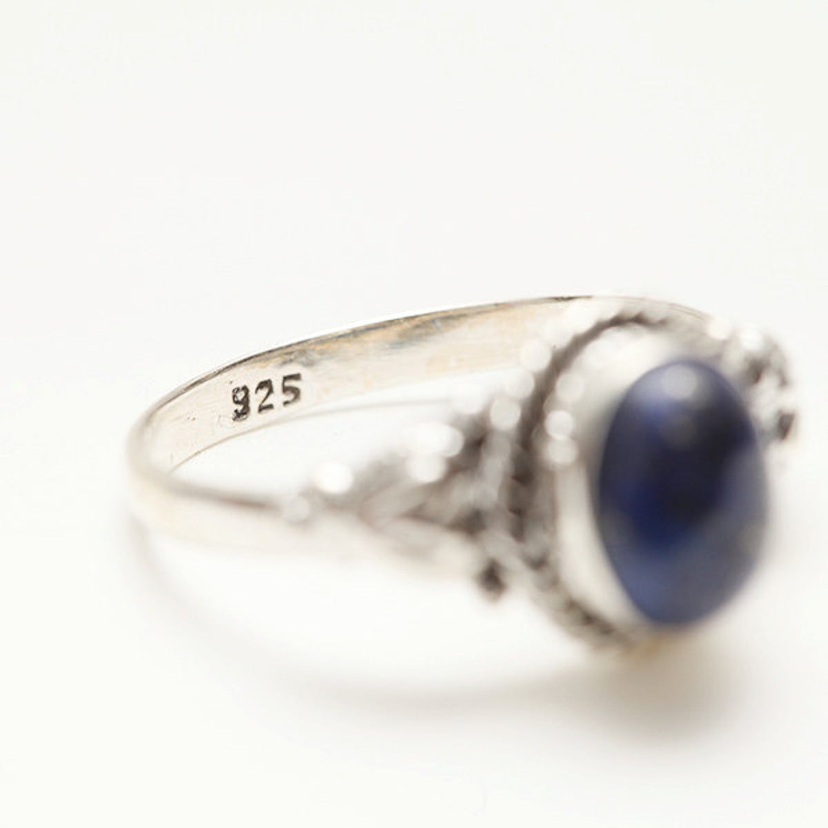 Lapis Lazuli Ring, Navy Blue Ring
