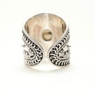 Handcrafted Ring, Labradorite Cuff Ring